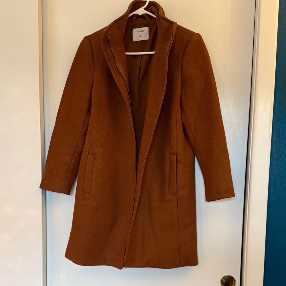 Old Navy Women's Brown Trench Coat